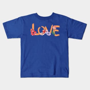 flower love Kids T-Shirt